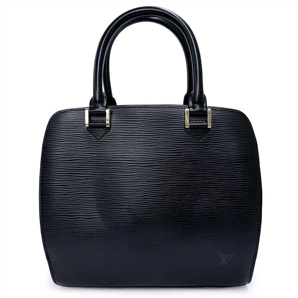 LOUIS VUITTON Pont Neuf Epi Leather Noir Black Handbag